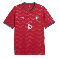 Stroje piłkarskie Portugalia Joao Neves #15 Koszulka Podstawowej MŚ 2026 Krótki Rękaw